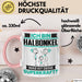 Halbonkel Tasse Geschenk für Halbonkel Geburtstag Lustiger Spruch Kaffee-Becher Was Ist Deine Superkraft Rosa Trendation