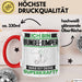 Bungee-Jumper Tasse Geschenk für Bungee-Jumper Geburtstag Lustiger Spruch Kaffee-Becher Was Ist Deine Superkraft Rot Trendation