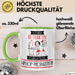 Hiphop-Produzentin Tasse Geschenk Becher Stark Attraktiv Furchtlos Hiphop-Produzentin Lustige Geschenkidee Grün Trendation