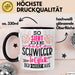 Schwiegertochter Tasse Geschenk Spruch So Sieht Die Beste Schwiegertochter Der Welt Aus Becher Schwarz Trendation