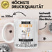 Haustier-Modedesignerin Tasse Geschenk Becher Stark Attraktiv Furchtlos Haustier-Modedesignerin Lustige Geschenkidee Weiß Trendation