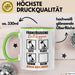 Bulldoggen Hören Aufs Wort Tasse Geschenk Bulldoggen Besitzer Mama Becher Grün Trendation