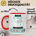 Vogelrescuerin Tasse Geschenk Becher Stark Attraktiv Furchtlos Vogelrescuerin Lustige Geschenkidee Rot Trendation