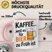 Kaffee Tasse Geschenk Kaffee Weil Es Fuer Bier Zu Frueh Ist Geschenkidee Lustig Rosa Trendation