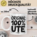 Ute Tasse Geschenk Original 100% Ute Geschenkidee Geburtstag Weiß Trendation
