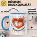 Katzen Mama Tasse Geschenk Lustige Geschenkidee Spruch Für Katzen Eltern Blau Trendation
