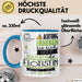 Flötistin Tasse Geschenk Lustiger Spruch Bitte Erheben Sie Sich Seine Majestät Die Flötistin Betritt Den Raum Blau Trendation