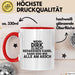 Dirk Tasse Wenn Dirk Es Nicht Reparieren Kann, Dann Sind Wir Alle Am Arsch Rot Trendation