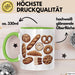 Arten Von Brot Tasse Geschenk Brotarten Baguette Croissant Bagel Kaffee-Becher Grün Trendation