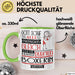 Boxerin Geschenk Becher Tasse Gott Schuf Alle Menschen Gleich Nur Die Besten Durfeten Boxerin Werden Geschenkidee Lustig Grün Trendation