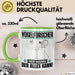 Vogelforscher Tasse Geschenk für Vogelforscher Der Mann Der Alles Kann Geschenkidee zum Geburtstag Grün Trendation