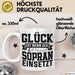 Glück Ist Wenn Sopran Einsetzt Chor Sänger Chorprobe Geschenkidee Tasse Weiß Trendation