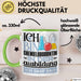Chemielaborantin Ausbildung Start Geschenk Tasse Ich Bin Chemielaborantin In Der Ausbildung Ich Darf Das Kaffee-Becher Geschenkidee Grün Trendation