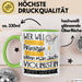 Violinistin Tasse Geschenk Spruch Wer Will Schon Prinzessin Sein Wenn Man Auch Violinistin Sein Kann Grün Trendation