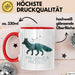 Fuchs Tierliebhaber Tasse Geschenk Lustige Geschenkidee Spruch Bewahren & Schützen Rot Trendation