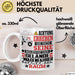 Geländewagenfahrer Geschenk Tasse Lustiger Spruch Erheben Sie Sich Der Geländewagenfahrer Betritt den Raum Weiß Trendation