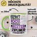 Zipliner Geschenk Lustiger Spruch für Zipliner Geschenkidee Bester Zipliner Der Welt Grün Trendation