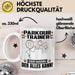Parkour-Trainer Tasse Geschenk für Parkour-Trainer Der Mann Der Alles Kann Geschenkidee zum Geburtstag Weiß Trendation