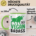 Veganer Tasse Geschenk Gym Vegan Gesund Stier Geschenkidee Grün Trendation