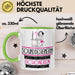 Sounddesignerin Weil Es Keinen Schöneren Beruf Gibt Tasse Geschenk für Eine Sounddesignerin Lustig Grün Trendation