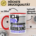 Hotelfachmann Ausbildung Tasse Geschenk Ich Bin Hotelfachmann In Der Ausbildung Ich Darf Das Geschenkidee Spruch Rot Trendation