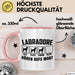Labradore Hören Aufs Wort Tasse Geschenk Labrador Besitzer Mama Becher Rosa Trendation