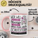 Songtexterin Tasse Geschenk Spruch Wer Will Schon Prinzessin Sein Wenn Man Auch Songtexterin Sein Kann Rosa Trendation
