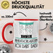Geschenk für Marathonläuferin Tasse Lustige Geschenkidee Geburtstag Ich Bin Marathonläuferin Ich Darf Das Rot Trendation