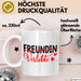 Verlobt Verlobung Verlobter Tasse Becher Geschenk Lustige Geschenkidee Spruch Verlobte Weiß Trendation