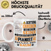 Pianist Geschenk Tasse Lustiger Spruch Erheben Sie Sich Der Pianist Betritt den Raum Weiß Trendation