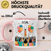 Fundraiser Tasse Geschenk Lustige Geschenkidee Spruch Für Spenden Champions Rosa Trendation