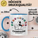 Kampagnen Manager Tasse Geschenk Lustige Geschenkidee Spruch Für Politische Strategen Blau Trendation