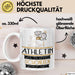 Athletin Weil Es Keinen Schöneren Beruf Gibt Tasse Geschenk für Eine Athletin Lustig Weiß Trendation