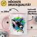 Wal Tier Tasse Geschenk Lustige Geschenkidee Spruch Rosa Trendation