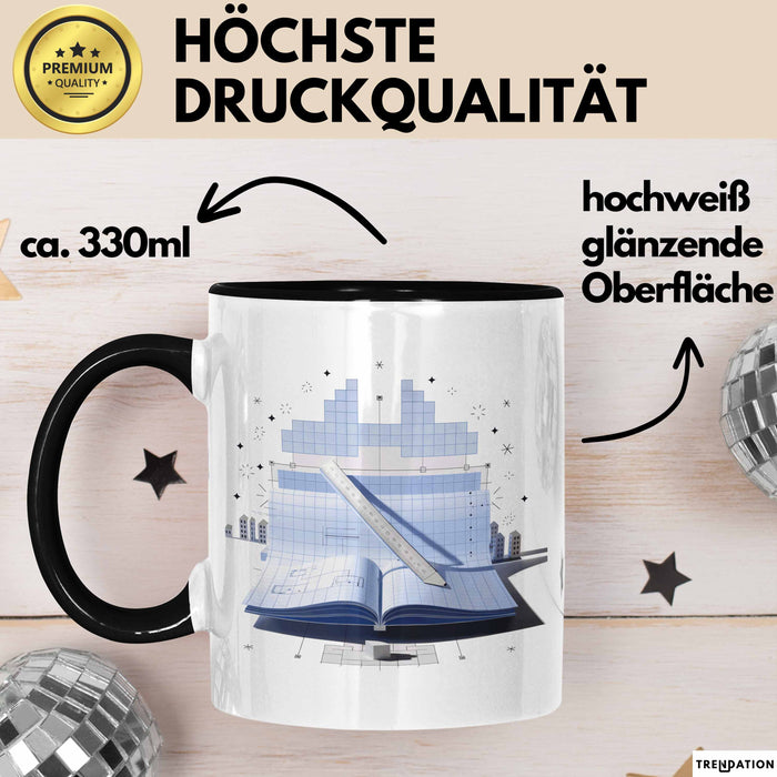 Architekt Tasse Geschenk Lustige Geschenkidee Spruch Für Design Denker Trendation