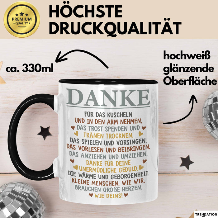 Unterricht Lehrer Wertschätzung Tasse Geschenk Lustige Geschenkidee Spruch Danke Für Das Kuscheln Trendation