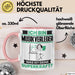 Musikverleger Tasse Geschenk für Musikverleger Geburtstag Lustiger Spruch Kaffee-Becher Was Ist Deine Superkraft Rosa Trendation
