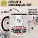 Haustiersanitäter Geschenk Tasse So Gut Kann Nur Ein Haustiersanitäter Aussehen Geschenkidee Kaffee-Becher Schwarz Trendation