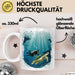Taucher Tasse Geschenkidee für Tauch Enthusiasten Weiß Trendation