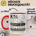 Fleischerin Ausbildung Start Geschenk Tasse Ich Bin Fleischerin In Der Ausbildung Ich Darf Das Kaffee-Becher Geschenkidee Rot Trendation