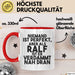 Ralf Tasse Niemand Ist Perfekt, Aber Als Ralf Ist Er Verdammt Nah Dran Rot Trendation