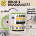 Fechterin Tasse Geschenk Lustiger Spruch Bitte Erheben Sie Sich Seine Majestät Die Fechterin Betritt Den Raum Grün Trendation