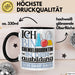 Chemielaborantin Ausbildung Start Geschenk Tasse Ich Bin Chemielaborantin In Der Ausbildung Ich Darf Das Kaffee-Becher Geschenkidee Schwarz Trendation