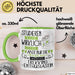 Trekking-Enthusiastin Tasse Lustiges Geschenk Studieren Kann Wirklich Jeder Nur Die Besten Werden Trekking-Enthusiastin Grün Trendation