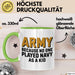 Armeesoldat Streitkräfte Tasse Geschenk Lustige Geschenkidee Spruch Armee Weil Als Kind Niemand Navy Gespielt Hat Grün Trendation