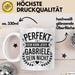 Gabriele Tasse Geschenk Perfekt Sein Kann Jeder Geschenkidee Geburtstag Weiß Trendation