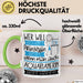 Aquarianerin Tasse Geschenk Spruch Wer Will Schon Prinzessin Sein Wenn Man Auch Aquarianerin Sein Kann Grün Trendation