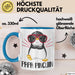 Papa Pinguin Tasse Geschenk Pinguin Liebhaber Vatertag Blau Trendation