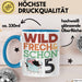 5. Geburtstag Geschenk Tasse Becher Wild Frech Und Schon 5 Blau Trendation