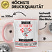 Gitarrenvirtuosin Tasse Geschenk Becher Stark Attraktiv Furchtlos Gitarrenvirtuosin Lustige Geschenkidee Rosa Trendation